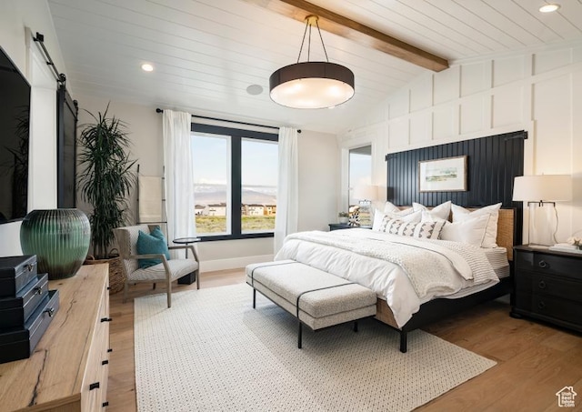 4583 N Solstice Dr Unit 301, Lehi, UT 84043 - bedroom featuring light wood-style floors and recessed lighting
