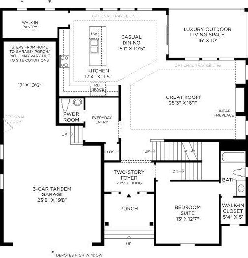 4583 N Solstice Dr Unit 301, Lehi, UT 84043 - view of floor plan / room layout