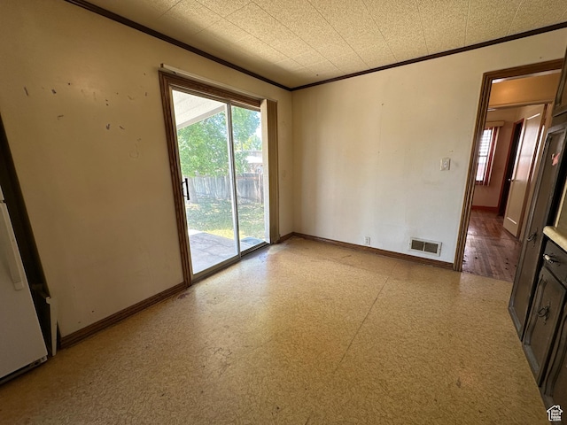 250 E Beryl, South Salt Lake, UT 84115 - spare room with ornamental molding and baseboards