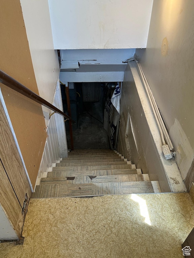 250 E Beryl, South Salt Lake, UT 84115 - stairs featuring carpet flooring