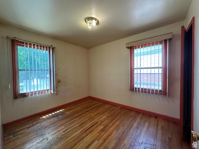 250 E Beryl, South Salt Lake, UT 84115 - empty room with hardwood / wood-style floors and baseboards