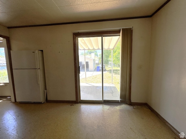 250 E Beryl, South Salt Lake, UT 84115 - empty room featuring ornamental molding and plenty of natural light