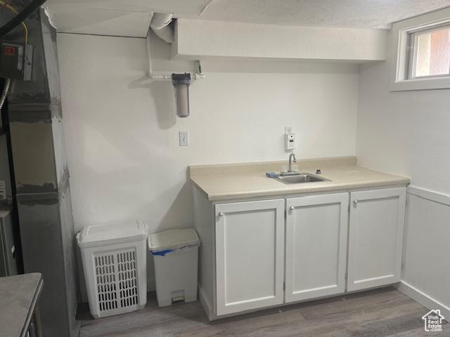 535 W 500 N, Malad City, ID 83252 - basement with wood finished floors