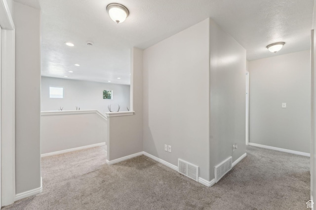 15106 S Heather Stone Cir, Draper, UT 84020 - unfurnished room with carpet, recessed lighting, and a textured ceiling