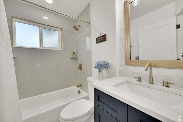 1003 E Platinum Way, Sandy, UT 84094 - full bathroom featuring vanity and shower / bathtub combination with curtain