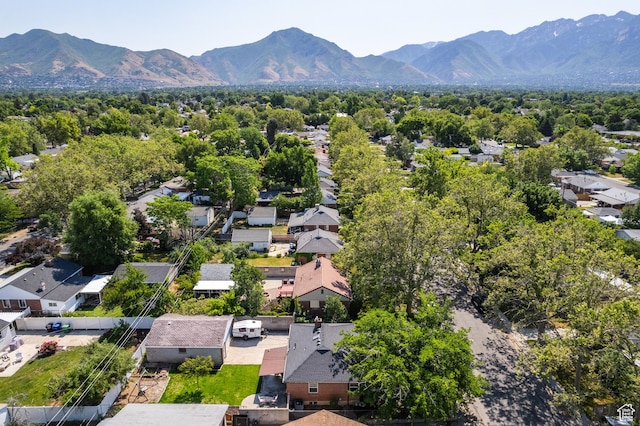 1523 E 3115 S, Millcreek, UT 84106 - aerial view of residential area with mountains