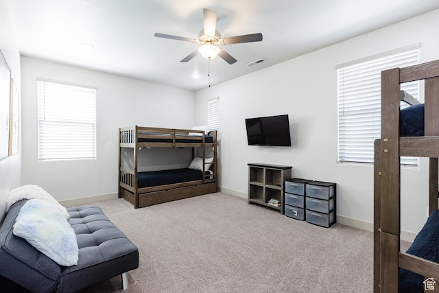 344 N Puerta Dr, Washington, UT 84780 - bedroom with carpet flooring and a ceiling fan