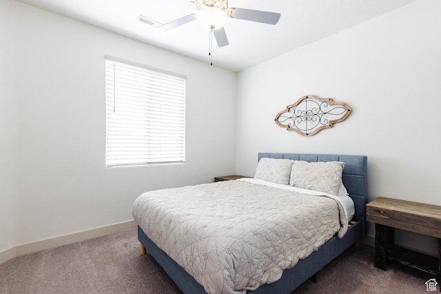 344 N Puerta Dr, Washington, UT 84780 - bedroom featuring carpet floors and a ceiling fan