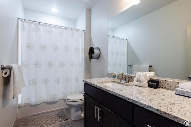 344 N Puerta Dr, Washington, UT 84780 - full bath with vanity, tile patterned floors, and shower / bath combo