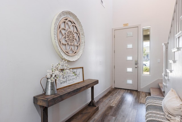 344 N Puerta Dr, Washington, UT 84780 - entrance foyer featuring wood finished floors and baseboards