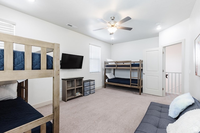 344 N Puerta Dr, Washington, UT 84780 - bedroom with carpet and ceiling fan