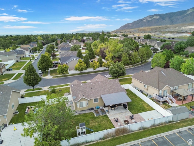448 Lourdes Ln, Stansbury Park, UT 84074 - aerial perspective of suburban area with mountains
