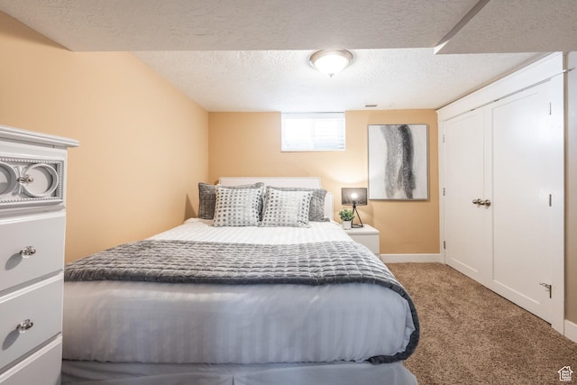 1603 S 1600 E, Salt Lake City, UT 84105 - bedroom with carpet and a textured ceiling