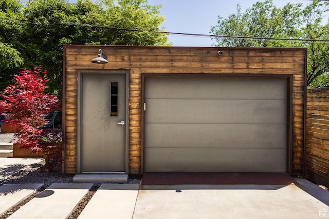 1603 S 1600 E, Salt Lake City, UT 84105 - garage featuring driveway