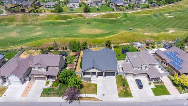 8743 N Franklin Dr E, Eagle Mountain, UT 84005 - aerial view of residential area featuring a golf club
