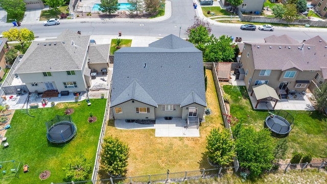 8743 N Franklin Dr E, Eagle Mountain, UT 84005 - aerial perspective of suburban area