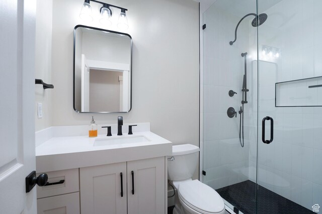 8743 N Franklin Dr E, Eagle Mountain, UT 84005 - full bath with a shower stall and vanity