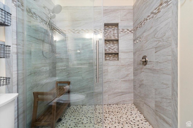 231 S 200 E, Manti, UT 84642 - full bathroom with toilet and tiled shower