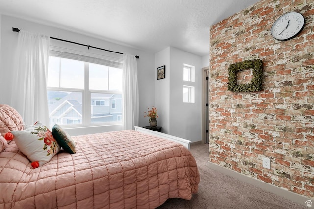 106 E Polaris Dr, Saratoga Springs, UT 84045 - bedroom with carpet flooring, multiple windows, and a textured ceiling