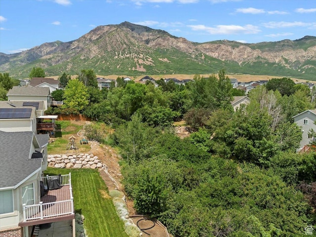 3634 N 225 E, North Ogden, UT 84414 - view of mountain backdrop featuring nearby suburban area