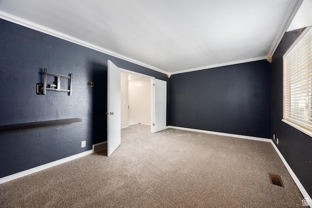 330 E Peach Ln, Bountiful, UT 84010 - empty room with crown molding and carpet floors