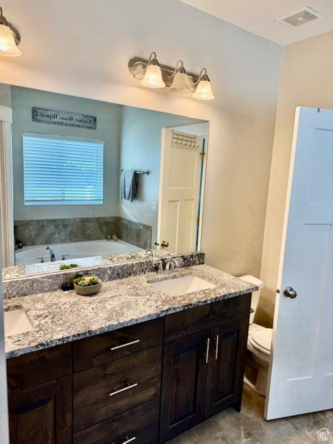 4026 S 3700 W, West Haven, UT 84401 - full bath with a garden tub and double vanity