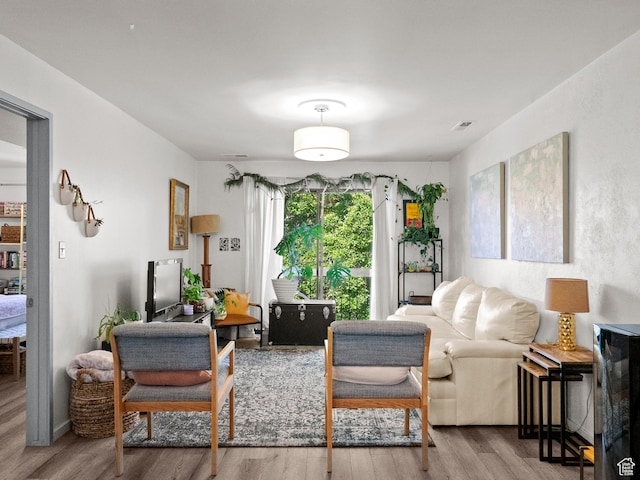 425 S 1000 E Unit 402C, Salt Lake City, UT 84102 - living area featuring wood finished floors
