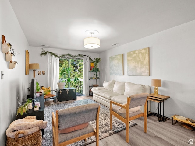 425 S 1000 E Unit 402C, Salt Lake City, UT 84102 - living area featuring light wood finished floors