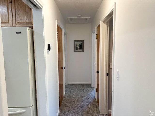 3269 Liberty Ave, Ogden, UT 84403 - hallway featuring carpet and attic access