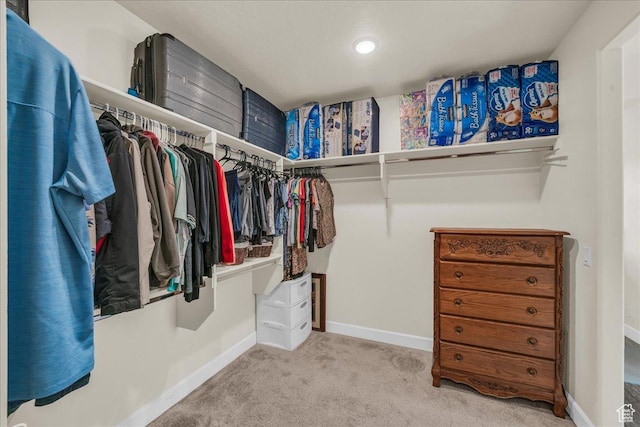 1472 W Pocket Mesa Dr, St George, UT 84770 - walk in closet with carpet floors