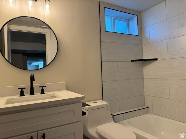 1371 E Skyview Dr, Millcreek, UT 84124 - full bath with vanity and  shower combination