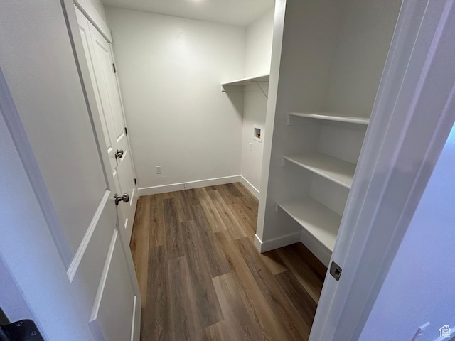669 W 575 N Unit 552, Smithfield, UT 84335 - laundry room with wood finished floors and hookup for a washing machine
