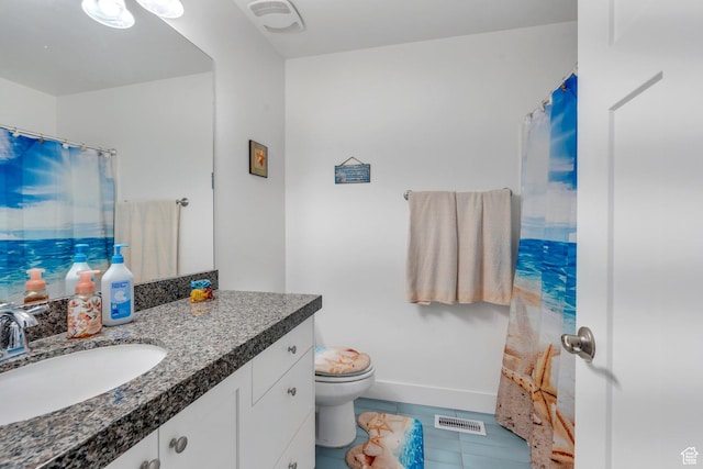 766 S Aspen Cir, Provo, UT 84606 - full bath with vanity, tile patterned floors, and curtained shower