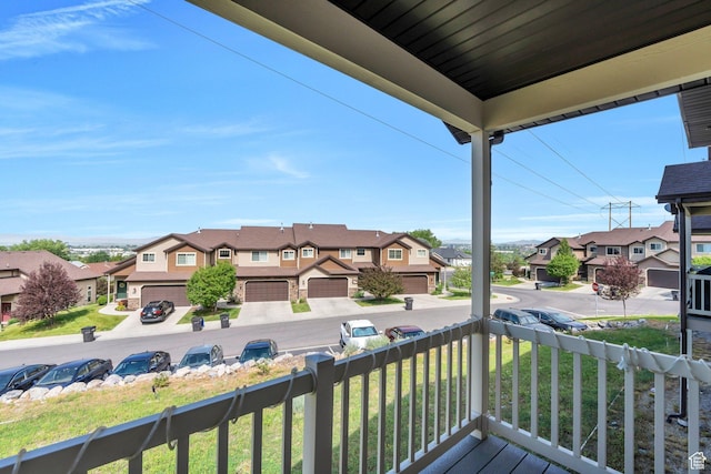 766 S Aspen Cir, Provo, UT 84606 - balcony featuring a residential view
