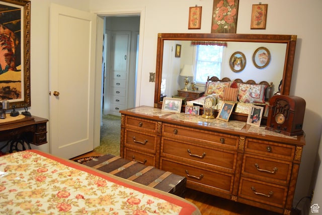 114 W 7th St, Georgetown, ID 83239 - bedroom with wood finished floors