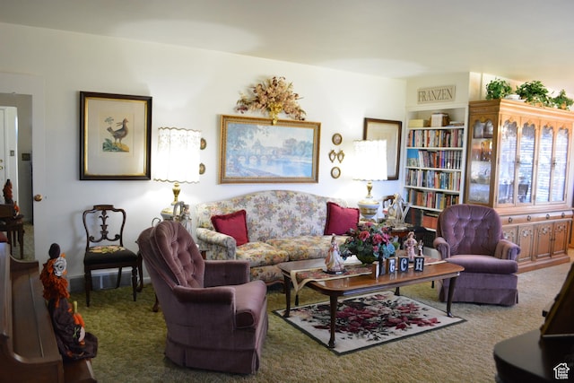 114 W 7th St, Georgetown, ID 83239 - view of carpeted living room