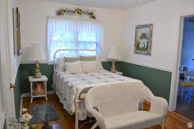 114 W 7th St, Georgetown, ID 83239 - bedroom with wood finished floors