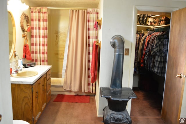 114 W 7th St, Georgetown, ID 83239 - full bath featuring vanity and shower / bath combo