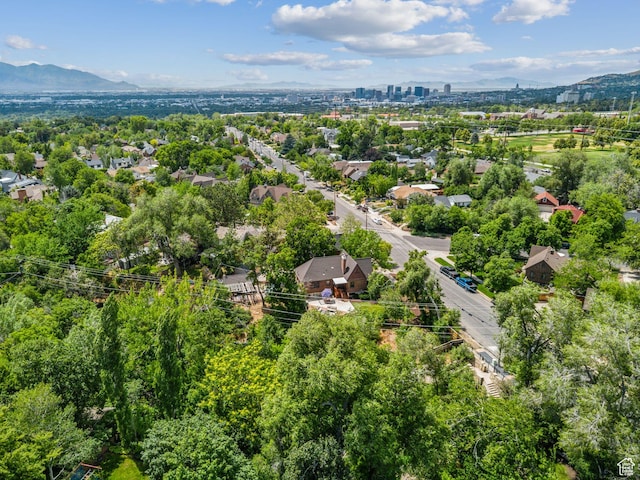 1710 E 900 S, Salt Lake City, UT 84108 - drone / aerial view of a mountainous background