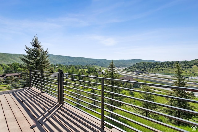 3922 View Pointe Dr, Park City, UT 84098 - balcony featuring a mountain view