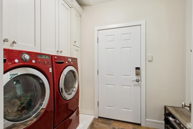 3922 View Pointe Dr, Park City, UT 84098 - washroom featuring independent washer and dryer and cabinet space