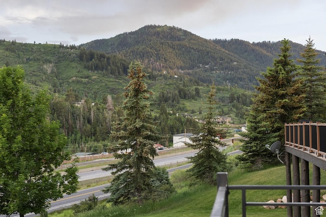 3922 View Pointe Dr, Park City, UT 84098 - mountain view with a heavily wooded area