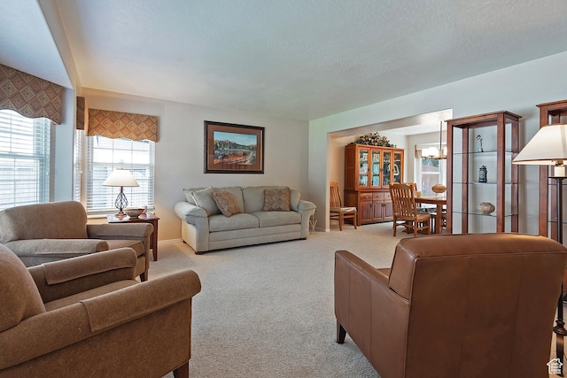 1222 E Big Pine Cir, Sandy, UT 84094 - living room featuring light carpet