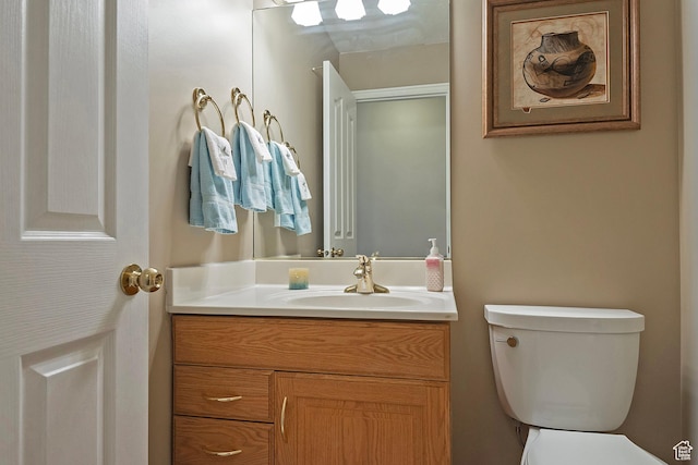 1222 E Big Pine Cir, Sandy, UT 84094 - bathroom featuring vanity and toilet
