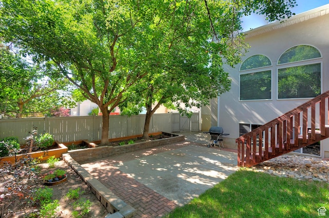 1222 E Big Pine Cir, Sandy, UT 84094 - fenced backyard with a patio