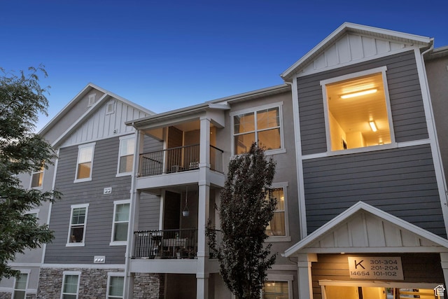 14654 S Bloom Dr W Unit K301, Herriman, UT 84096 - view of property exterior featuring board and batten siding