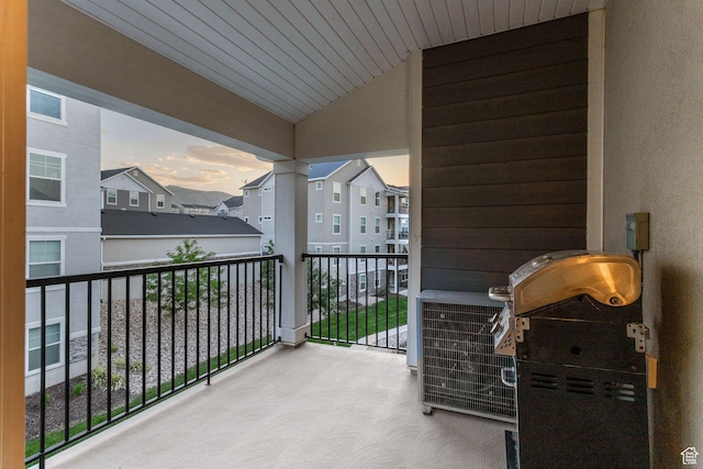 14654 S Bloom Dr W Unit K301, Herriman, UT 84096 - balcony at dusk with a residential view