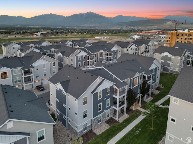 14654 S Bloom Dr W Unit K301, Herriman, UT 84096 - aerial view of residential area with mountains