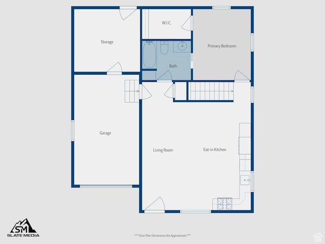 766 N 540 E, Smithfield, UT 84335 - view of floor plan / room layout