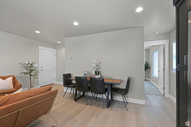 766 N 540 E, Smithfield, UT 84335 - dining space featuring light wood finished floors and recessed lighting